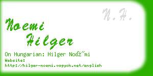 noemi hilger business card